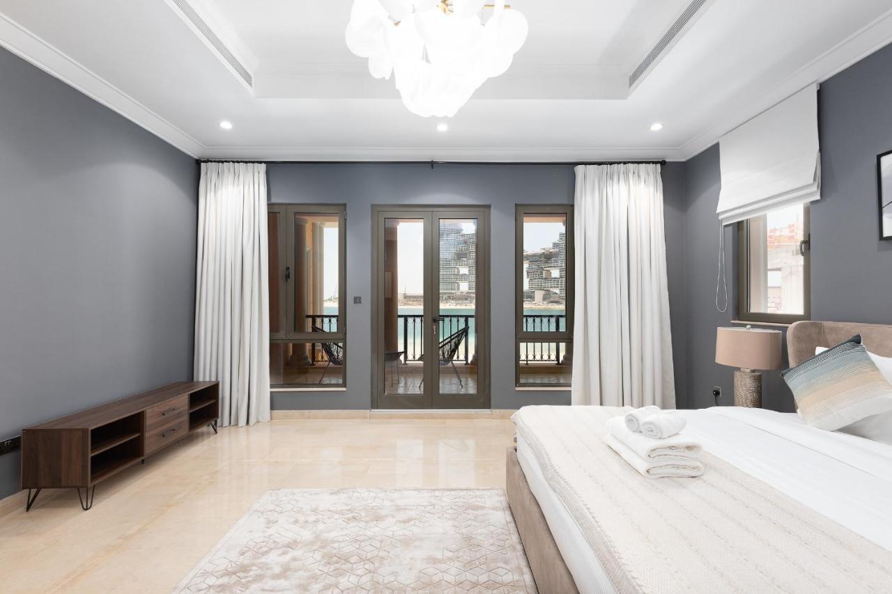 דובאי Maison Privee - Prvt Pool & Beach! In Luxury Palm Jumeirah Villa מראה חיצוני תמונה